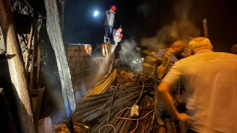 Konya'da Depo Yangını Korkuttu