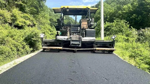 Düzce'de Sıcak Asfalt Çalışmaları Başladı