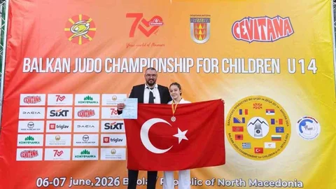 Kayseri'den Judocu Balkan İkincisi Oldu