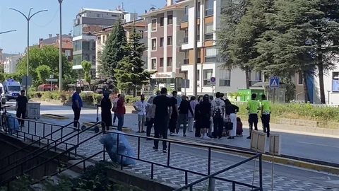 Eskişehir'de Elektrikli Bisiklet Kazası