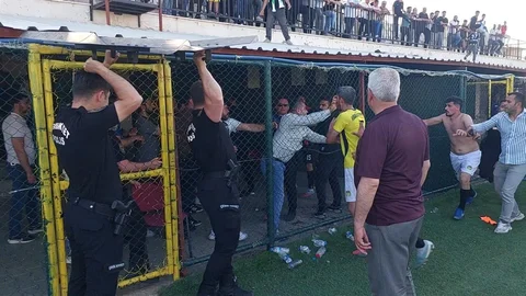 Şanlıurfa'da Şampiyonluk Maçı Sonrası Kavga