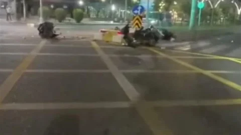 Batman'da Motosiklet Kazası