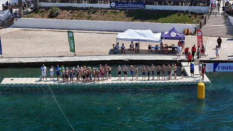 Muğla'da Yüzme Şampiyonası Gerçekleşti