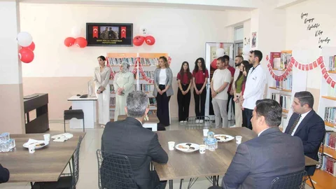 Şırnak'ta Kütüphane Açılışı Gerçekleşti