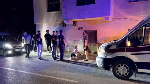 Antalya'da Metruk Evden Düşme Olayı