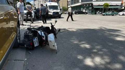 Tavşanlı'da Trafik Kazası Yaşandı