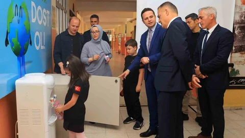 Muğla'da 400 Okula Su Arıtma Cihazı Kuruldu