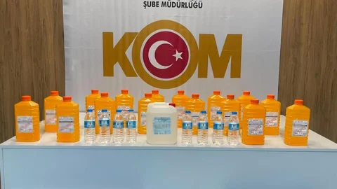 Samsun'da Kaçak İçecek Operasyonu