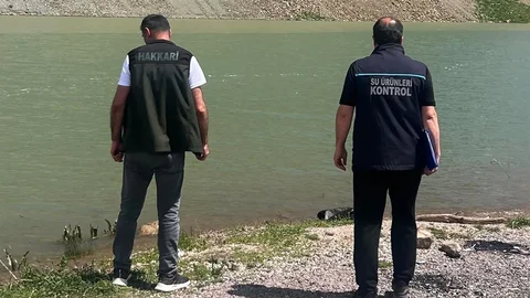 Yüksekova’da Su Ürünleri Denetimleri Devam Ediyor