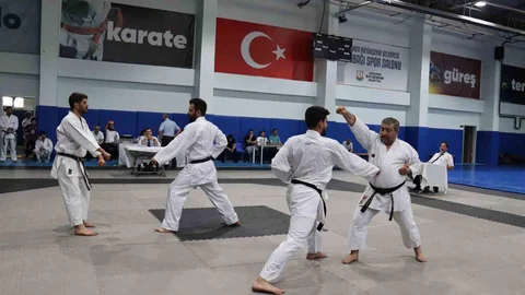 Şanlıurfa'da Karate Dan Sınavları Yapıldı