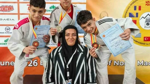 Sivaslı Judocular Balkan Şampiyonası'nda Başarı Elde Etti