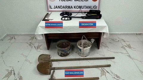 Yozgat’ta Kaçak Kazı Operasyonu
