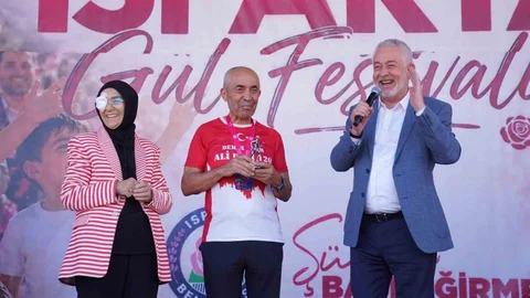 Ali Bıdı Gül Maratonu'nu Tamamladı