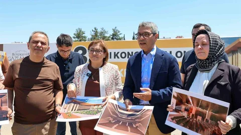 Gaziantep'te Modern Kongre Merkezi İnşa Ediliyor