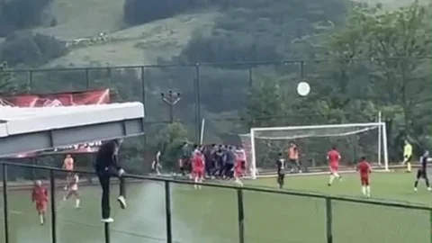 Kırklareli'nde Amatör Futbol Maçında Arbede