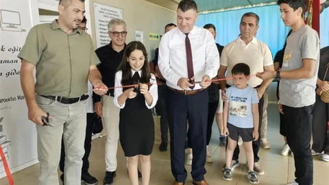 Bozyazı'da Genç Yetenek Eserlerini Sergiledi