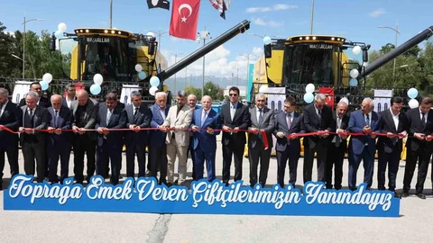 Erzurum'da Tarım Makineleri Parkı Genişletildi