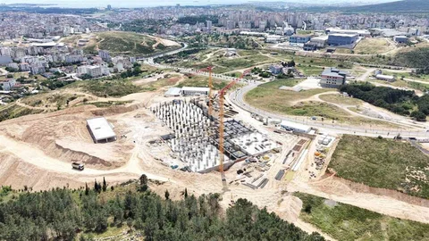Çayırova'da Yeni Devlet Hastanesi İnsaatı İlerliyor
