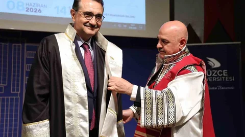 Fatih Dönmez’e Düzce'de Fahri Doktora Unvanı Verildi