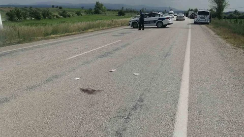 Isparta'da Motosiklet Kazası Yaşandı