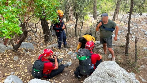 Antalya'da Mahsur Kalma Olayı