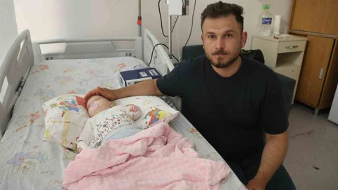 Hatay’da Bebeğin Parmağı Kesildi