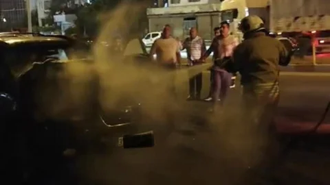 Belen'de Otomobil Yangını Kontrol Altına Alındı