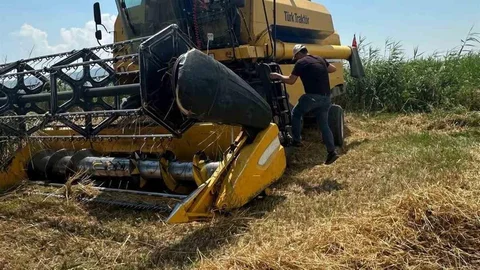 Köşk’te Hububat Hasadı Denetim Altında