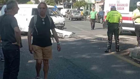 Menteşe'de Trafik Kazası Meydana Geldi