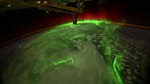 NASA Astronotu Uzayda Kutup Işıklarını Görüntüledi
