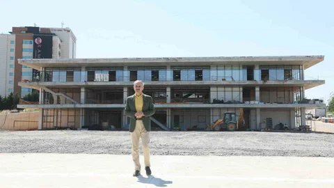 Çayırova Spor Lisesi İnşaatında Son Durum