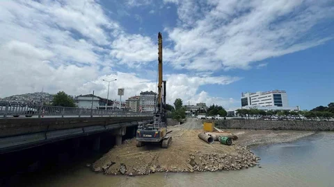 Akçaabat'ta Yeni Köprü Projesi Başladı