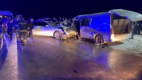 Gaziantep'te Trafik Kazası: 1 Ölü, 12 Yaralı