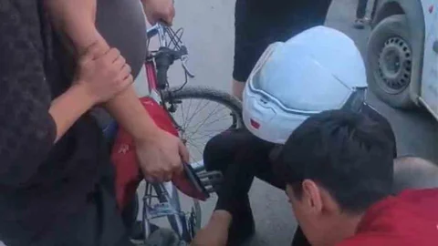 Kahramanmaraş'ta Bisiklet Kazası