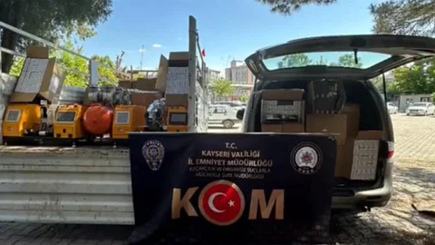 Kayseri'de 1 Milyon 50 Bin Makaron Ele Geçirildi