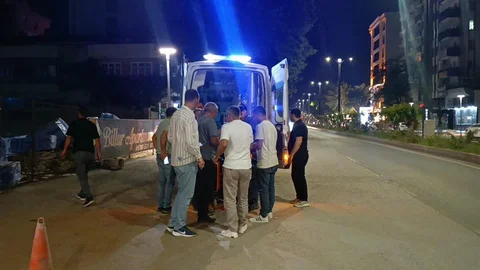 Kahramanmaraş'ta Asansör Boşluğuna Düşme Olayı