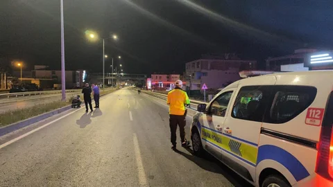 Bafra'da Genç Yolda Kaldırıldı