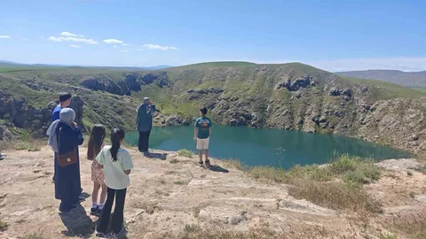 Sivas'ta Kızılçan Gölü Yeniden Doldu