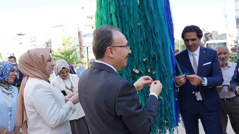 Siirt’te Atık Malzemelerle Sanat Eserleri Oluşturuldu