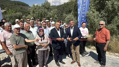 Milas'ta Yol Açılışı ve Ekonomi Mesajı