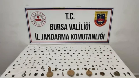 Bursa'da Tarihi Eser Operasyonu