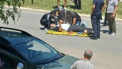 Elazığ'da Motosiklet Kazası