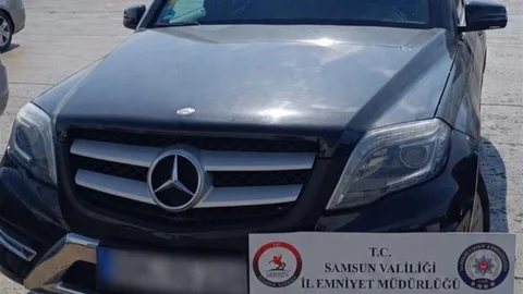 Samsun’da Lüks Araç Ceza Aldı