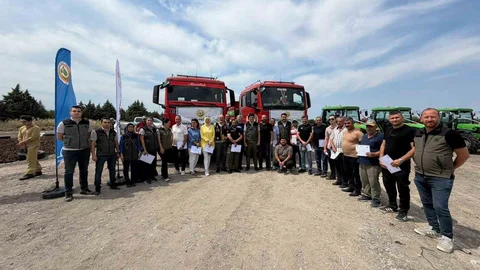 Soma'da Yangın Kahramanlarına Sertifika Verildi