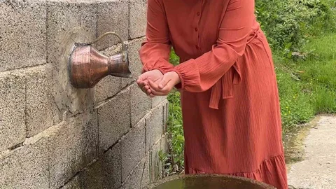 Rize'de Güğümden Çeşme İlgisi