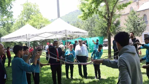 Öğrencilere Yıl Sonu Cami Şenlikleri Başladı