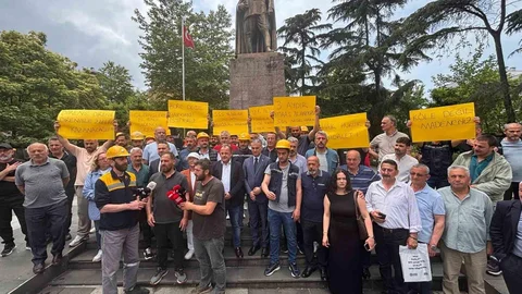 Trabzon'da Madenciler Maaşlarını Alamıyor