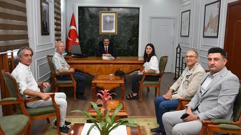 Salihli'de Kazı Ekibi Ziyareti