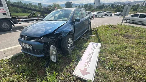 Samsun'da Trafik Kazası Meydana Geldi