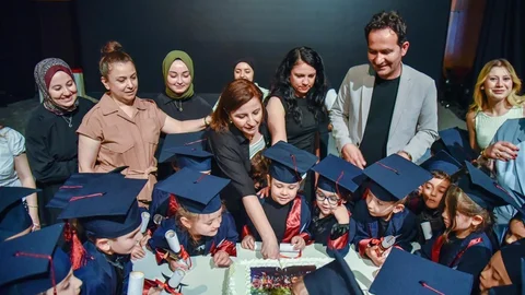 Samsun'da Mezuniyet Coşkusu